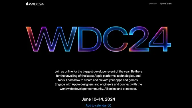 <p>Apple WWDC 2024 Digelar 10-14 Juni, Siap-siap Kejutan iOS 18 dan AI. (Doc: Apple)</p>