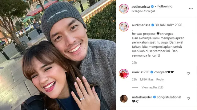 Audi Marissa dan Anthony Xie