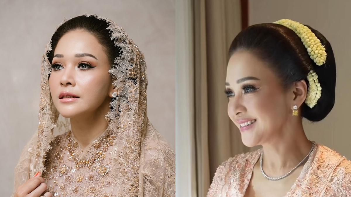 Detail Perhiasan Maia Estianty saat Acara Pengajian dan Siraman Pernikahan El Rumi, Bikin Makin Cantik Elegan