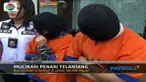 Dua orang ini diamankan polisi lantaran menyediakan penari telanjang di sebuah tempat hiburan malam di Malang, Jawa Timur.