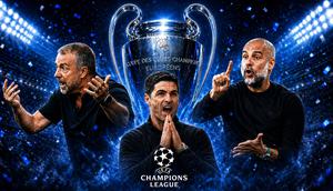 7 Pelatih Terbaik di Pentas Liga Champions: Mikel Arteta di Ambang Sejarah. (Foto AP/AFP, graphic chatgpt)