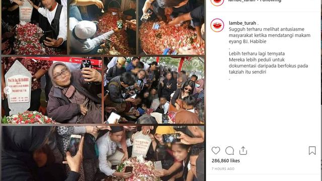 Sumber Instagram/ lambe_turah