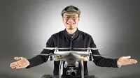 Frank Wang Tao, pendiri DJI (sumber: dronelife)