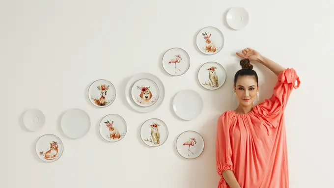 Dekorasi rumah ala Luna Maya