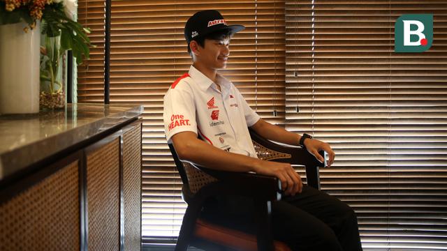 Pembalap Astra Honda Racing Team Fadillah Arbi Aditama