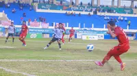 Pertandingan Aceh melawan Kaltim di PON XX Papua (Foto PB PON XX PAPUA 2021/ Denni Christovel Pallo,)