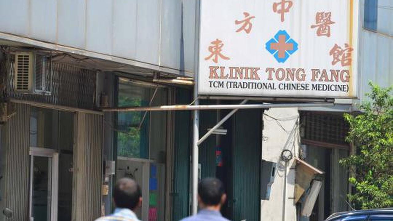 Aktivitas di klinik Tong Fang 