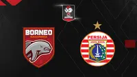 Piala Menpora 2021: Borneo FC vs Persija Jakarta. (Bola.com/Dody Iryawan)