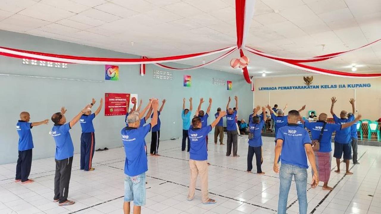 Bukan Hanya Penjara, Lapas Kupang Perkuat Kesehatan WBP dengan Posyandu Lansia dan Prolanis