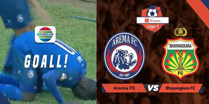 VIDEO: Gol Berkelas Makan Konate Membuat Arema FC Unggul 3-0 atas Bhayangkara FC