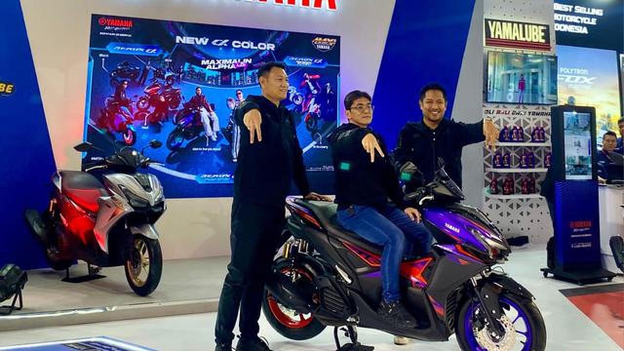 Makin Gahar! Yamaha AEROX ALPHA Tampil dengan 6 Warna Baru