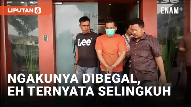 VIDEO: Ngaku Dibegal Padahl Selingkuh, Ojol di Medan Ditangkap Polisi