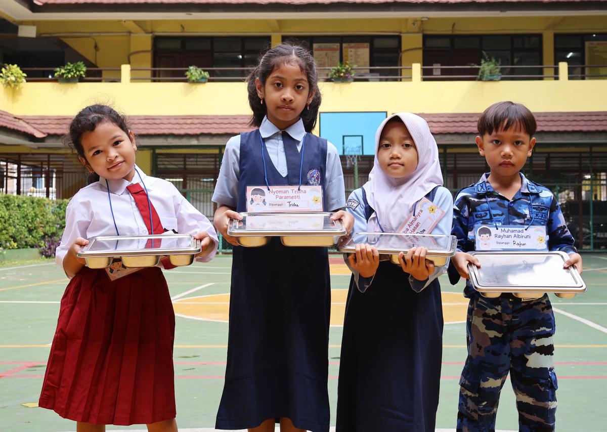 Program MBG di sejumlah sekolah