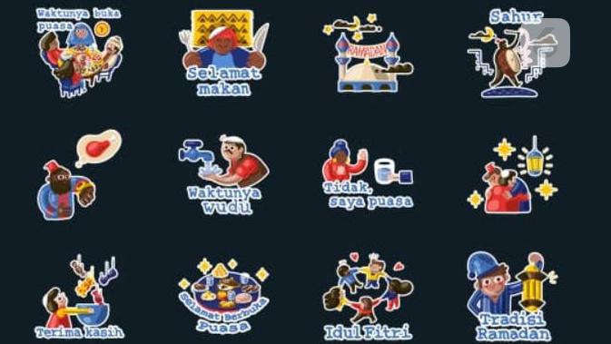 Gratis Ini Cara Download Stiker Whatsapp Bertema Ramadhan Tekno Liputan6 Com