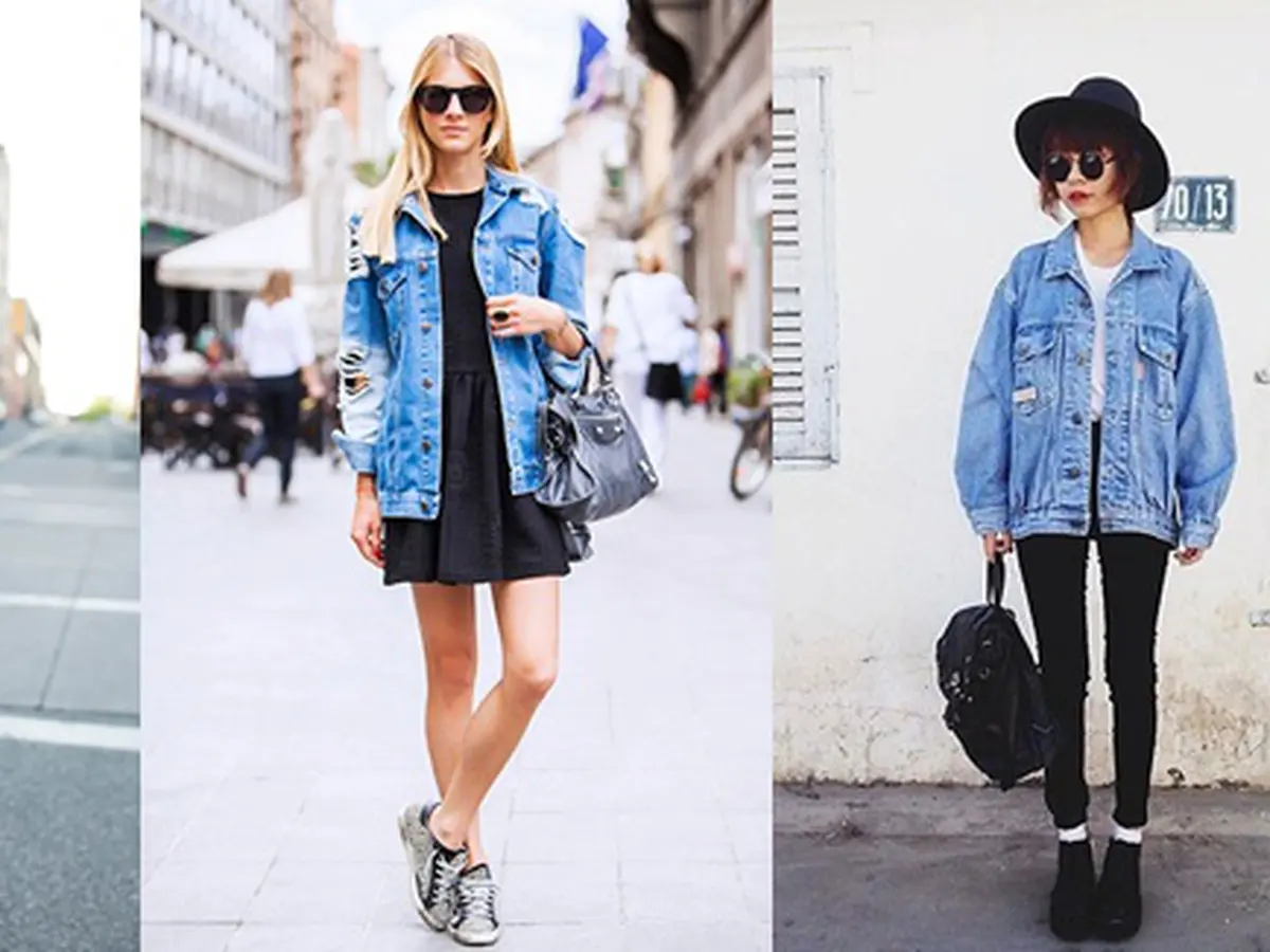 Dress dan jaket sales jeans