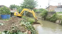 Cegah Banjir, Pemkot Bandar Lampung Lakukan Normalisasi Sungai di 3 Kecamatan