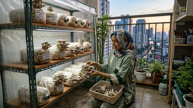 8 Cara Menanam Jamur di Rumah, Langkah Sederhana dari Kit hingga Panen