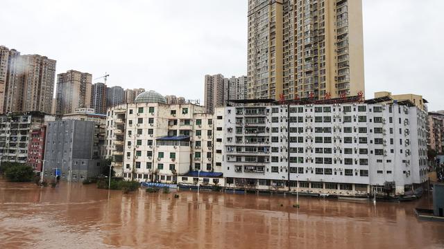 Akibat Hujan Deras, Banjir Landa Sichuan China