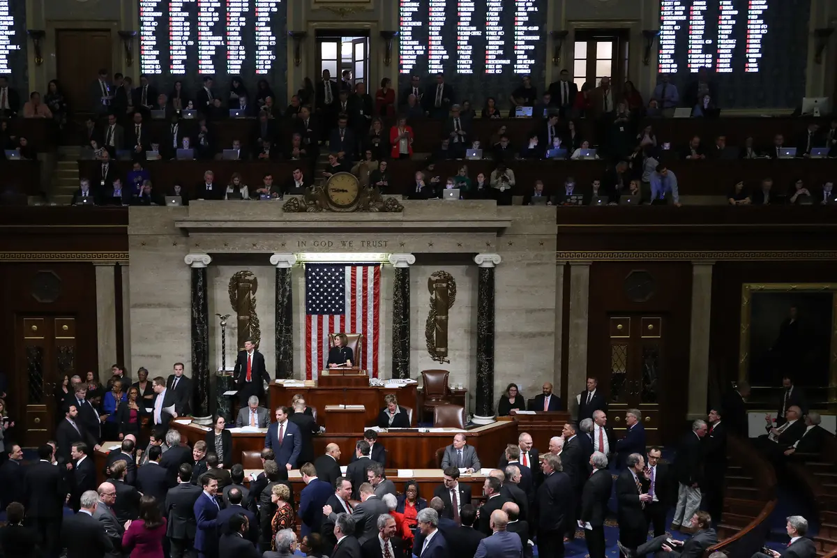 Donald Trump Resmi Dimakzulkan DPR AS