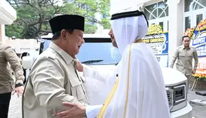 Prabowo Sampaikan Duka Cita Atas Wafatnya Mantan Emir Qatar Sheikh Hamad