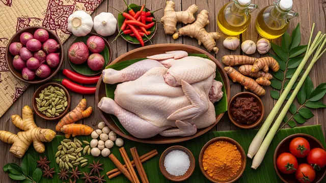 Resep Gulai Ayam Kampung Tanpa Santan