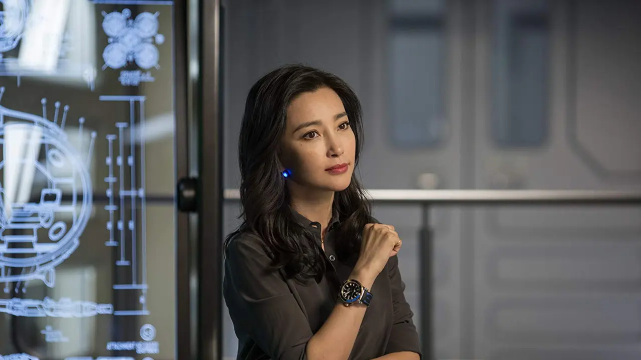 Li Bingbing dalam The Meg (Kirsty Griffin/ Warner Bros)