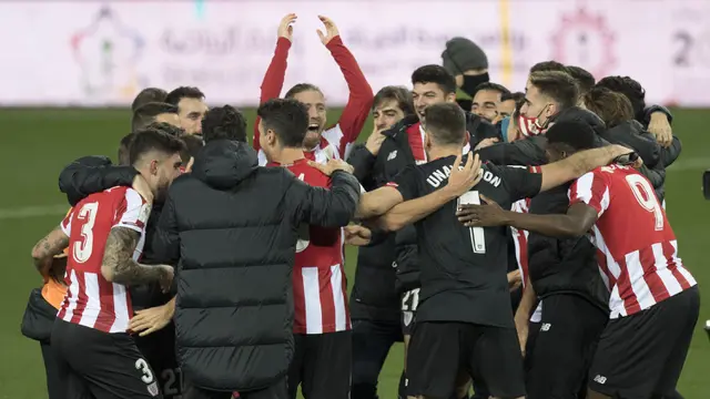FOTO: El Clasico Tak Terwujud, Real Madrid Kalah 1-2 Dari Athletic Bilbao di Semifinal Piala Super Spanyol