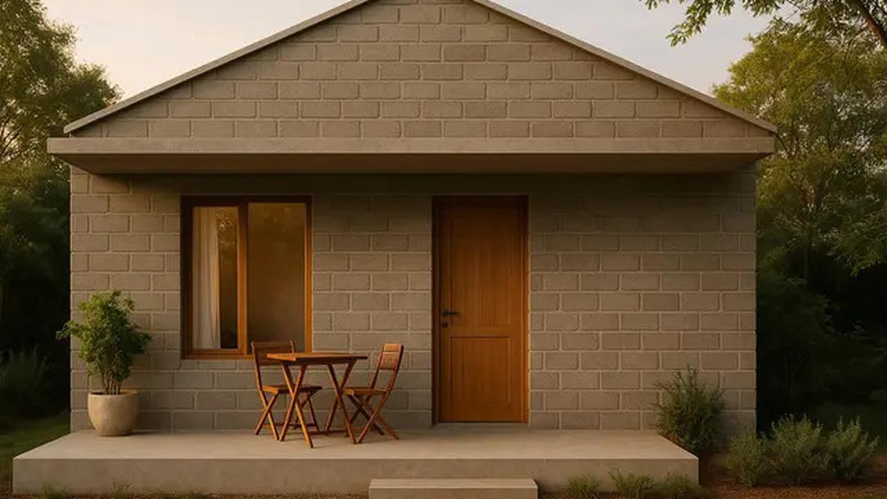 8 Model Rumah Kecil 1 Kamar dari Batako, Cocok untuk Pasangan Muda