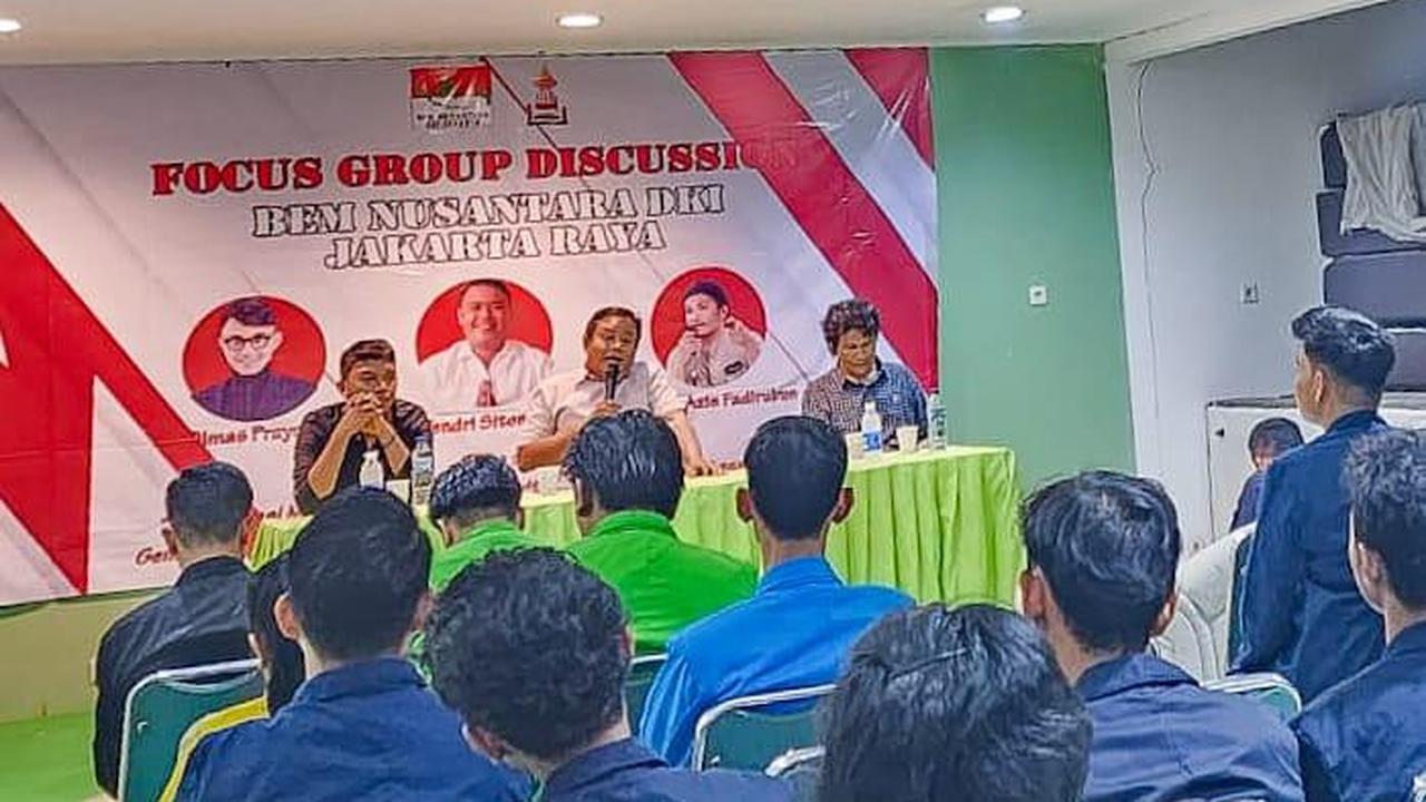 Badan Eksekutif Mahasiswa (BEM) Nusantara DKI Jakarta menggelar Temu Daerah bertema "Revitalisasi Moral, Etika, dan Produktivitas Generasi Muda sebagai Generasi Emas dan Pemimpin Bangsa dalam Menjawab Tantangan Global" di Bogor, Jawa Barat, pada 28-29 Okt