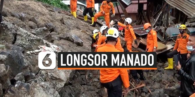 VIDEO: Banjir dan Tanah Longsor Terjang Manado, Lima Tewas