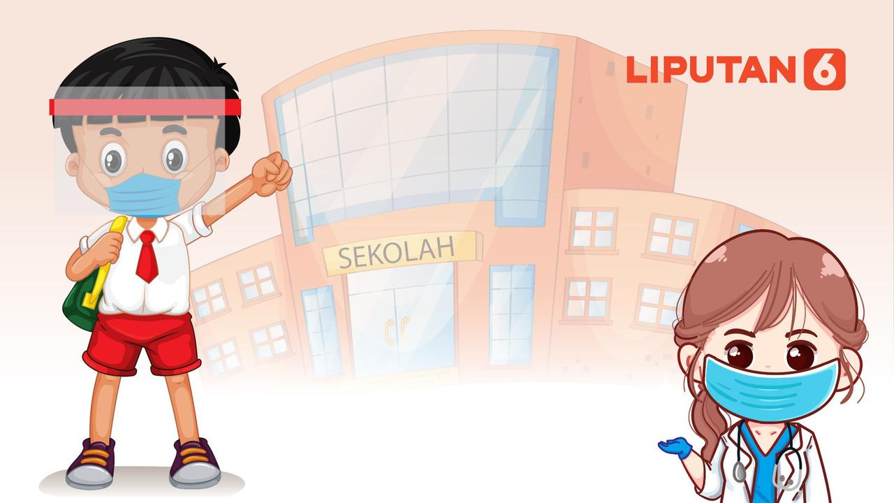 Banner Infografis 6 Cara Dukung Anak dengan Long Covid-19 Kembali ke Sekolah. (Liputan6.com/Abdillah)