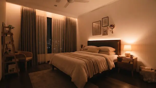 Warna Lampu untuk Kamar Tidur yang Bikin Nyaman