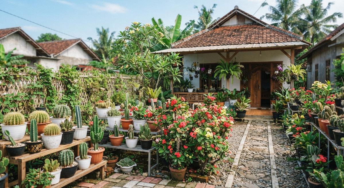 Tanaman yang terlihat mirip Kaktus dan Euphorbia