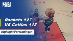 James Harden mengalahkan Houston dari Boston, mencetak 45 poin dan enam assist saat menang.