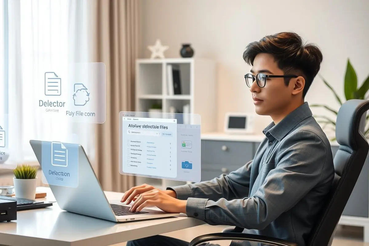 cara hapus file di laptop