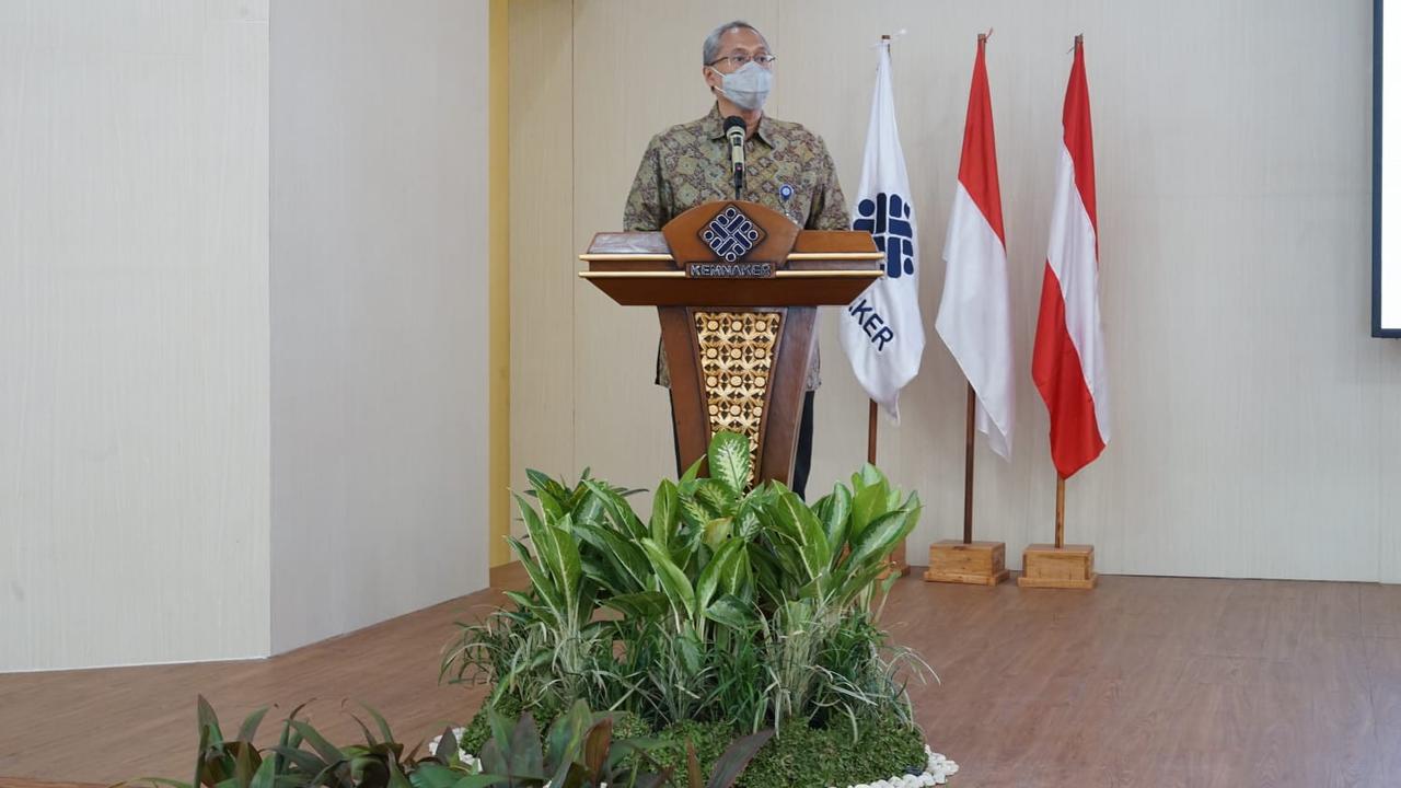 Direktur Jenderal Pembinaan Pelatihan Vokasi dan Produktivitas (Binalavotas) Kementerian Ketenagakerjaan (Kemnaker), Budi Hartawan