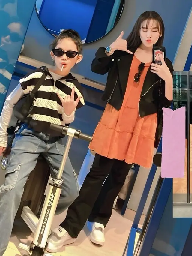 [Fimela] Ayu Ting Ting dan Bilqis Khumairah