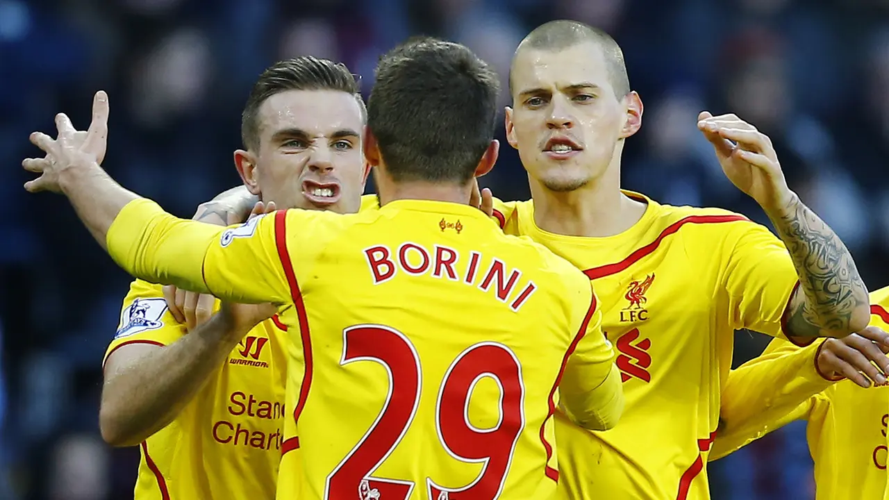 Selebrasi Pemain Liverpool