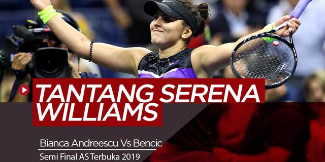 VIDEO: Petenis 19 Tahun Lolos Final AS Terbuka 2019 dan Tantang Serena Williams