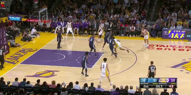 VIDEO: Game Recap NBA 2017-2018, Lakers 107 Vs Grizzlies 102