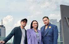 Gaya Elegan Atiek Nur Wahyuni Bos TV Bareng Raffi Ahmad dan Ivan Gunawan, Tenteng Tas Mewah Makin Mempesona