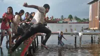 Anak Bumi Pertiwi Borneo Melawan Pandemi dengan Literasi