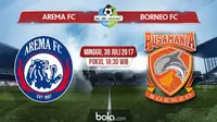 Liga 1_Arema FC Vs Pusamania Borneo FC (Bola.com/Adreanus Titus)