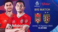 Link Live Streaming Super League 25/26 Malut United vs Bali United: Eksklusif di Vidio