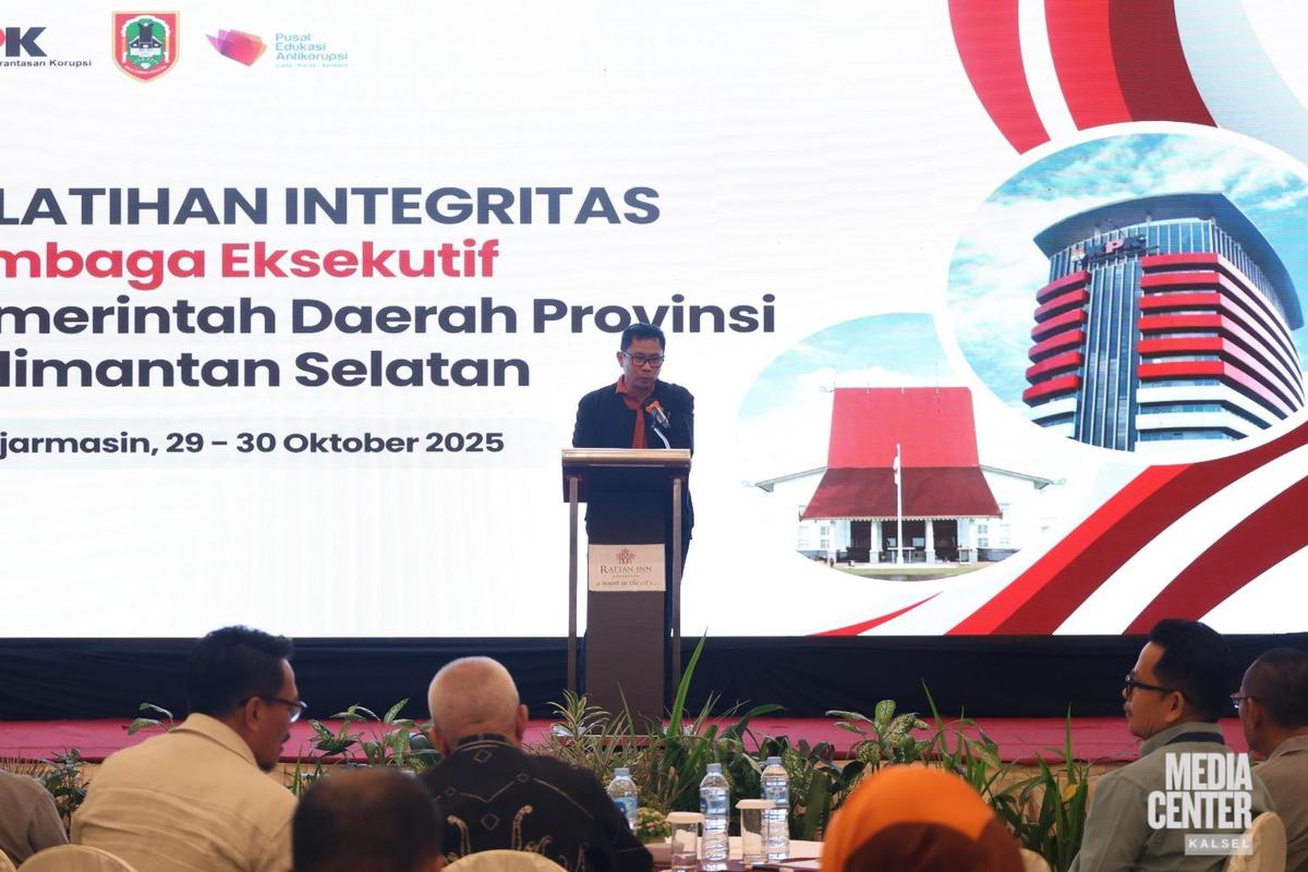 Direktur Pendidikan dan Pelatihan Antikorupsi KPK, Yonathan Demme