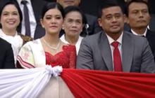 VIDEO: Berkebaya Merah, Kahiyang Ayu Tampil Anggun di Pelantikan Prabowo-Gibran