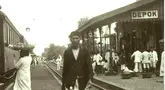 Stasiun Depok yang sejak dulu sudah padat. (Source: Ist)