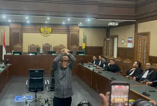 Mantan Wakil Menteri Ketenagakerjaan (Wamenaker) Immanuel 'Noel' Ebenezer Gerungan (Muhammad Radityo Priyasmoro/Liputan6.com)