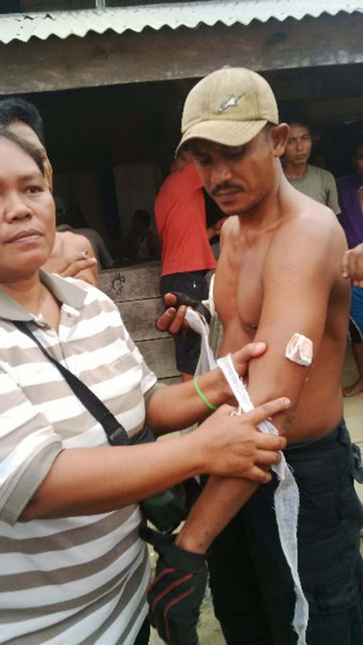 Ini 37 rumah yang dirusak PT Rimba Lazuardi gara-gara sengketa lahan