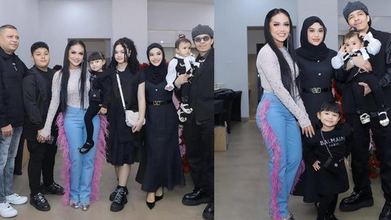 Potret Keluarga Krisdayanti Beri Dukungan Sebelum Konser Super Diva, Momen Penuh Haru